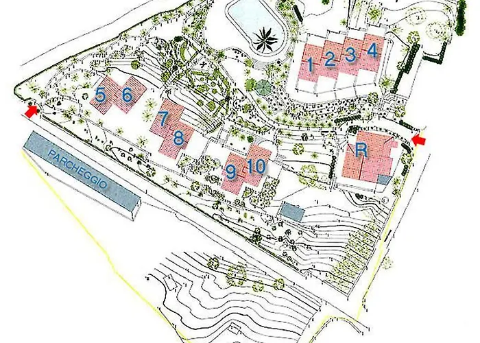 Cala Dei Peducelli アパートホテル カポリーヴェリ